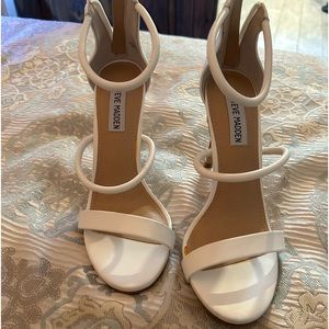 Steve Madden white shoes.